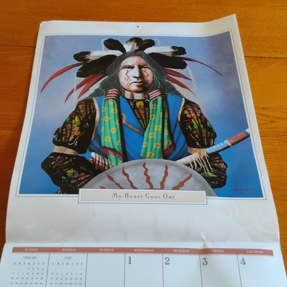 Ghost Dance Calendar 2006 The Art Of JD Challenger
